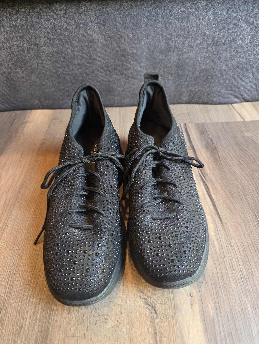 Bebe Rhinestone Sneakers